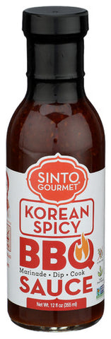 Bbq Sauce Korean Spicy - 12 FO (Case of 6)