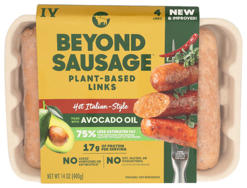 Sausage Italian Hot 4Pk - 14 OZ (Case of 8)