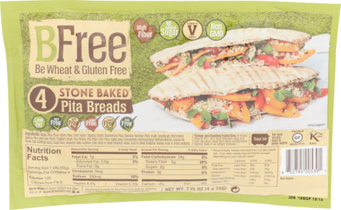 Bread Pita Stone Baked - 7.76 OZ (Case of 12)