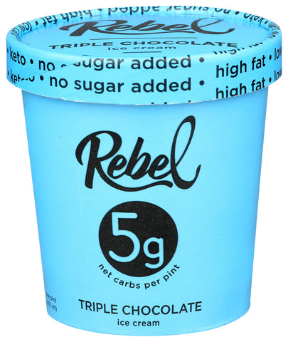 Ice Cream Trpl Chocolate - 1 PT (Case of 8)