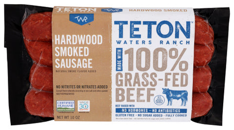 Sausage Hardwd Smkd Beef - 10 OZ (Case of 8)