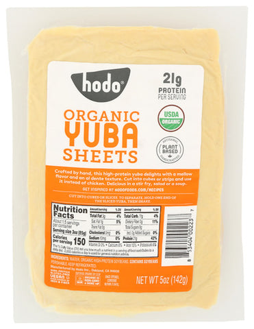 Yuba Sheets Plain Org - 5 OZ (Case of 6)