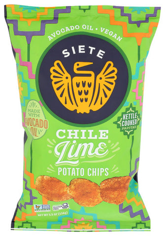 Chips Potato Chili Lime - 5.5OZ (case of 6)