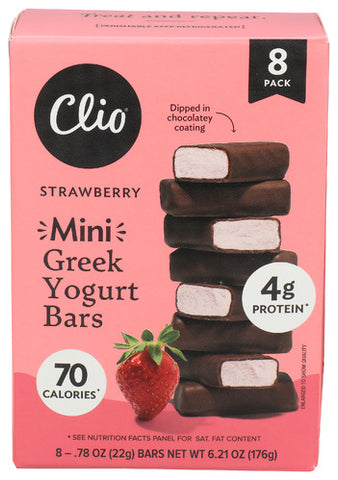 Yogurt Bars Mini Strwbrry - 6.21 OZ (Case of 6)