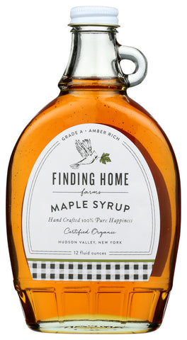 Syrup Maple Bottle Org - 12 FO (Case of 6)