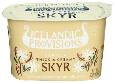 Yogurt Vanilla Skyr - 5.3 FO (Case of 12)