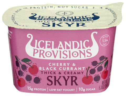 Yogurt Chry Blk Crnt Skyr - 5.3 OZ (Case of 12)