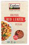 Pasta Red Lentil Penne - 8OZ (case of 6)