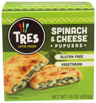 Pupusa Spinach & Cheese - 10OZ (case of 8)