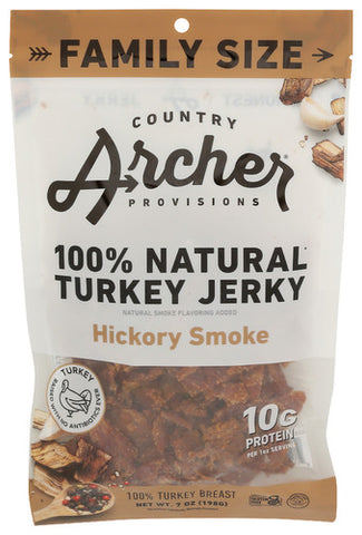 Jerky Turkey Hickory Smkd - 7 OZ (Case of 8)