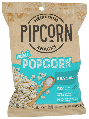 Popcorn Mini Sea Salt - 1 OZ (Case of 24)