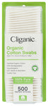 Swabs Cotton Organic - 500 CT (Case of 1)