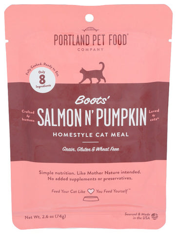 Meal Cat Salmon N Pmpkn - 2.6OZ (case of 12)