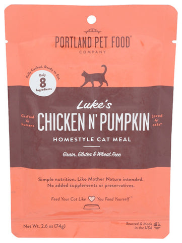 Meal Cat Chkn N Pmpkn - 2.6OZ (case of 12)