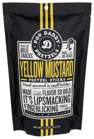 Pretzels Yellow Mustard - 7.5 OZ (Case of 12)