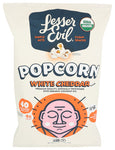 Popcorn Wht Cheddar Org - 4.6OZ (case of 12)