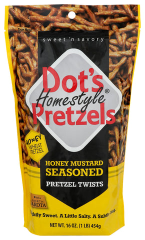 Pretzels Honey Mustard - 16 OZ (Case of 10)