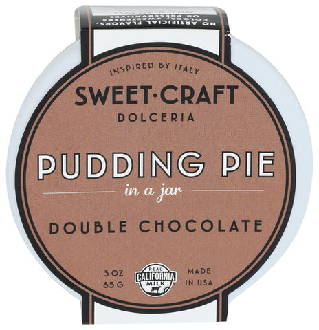 Pie Double Choc Pudding - 3 OZ (Case of 12)