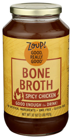 Broth Bone Spicy Chicken - 32 OZ (Case of 6)