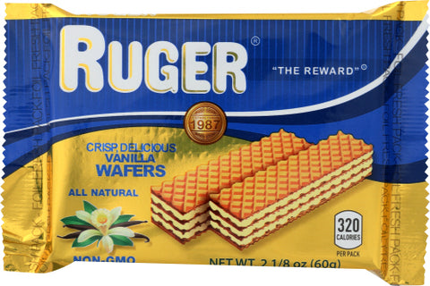 Wafer Vanilla - 2.125 OZ (Case of 12)