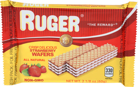 Wafer Strawberry - 2.125 OZ (Case of 12)