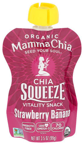 Chia Sqz Strwbry Banana - 3.5OZ (case of 16)