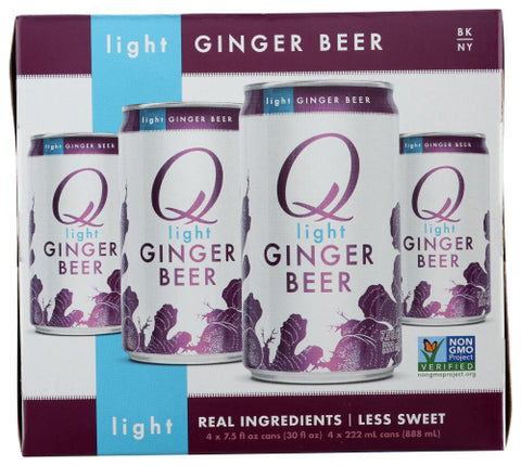 Mixer Ginger Beer Lte 4Pk - 30 FO (Case of 6)