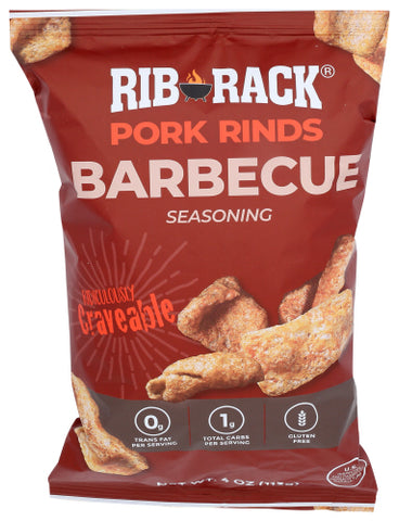 Pork Rinds Barbecue - 4 OZ (Case of 12)