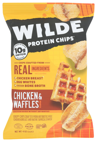 Chips Protein Chkn N Wffl - 4 OZ (Case of 12)