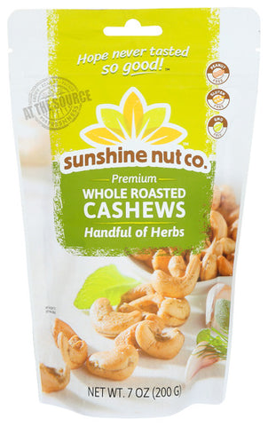 Cashews Rstd Herb - 7OZ (case of 6)