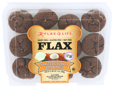 Brownie Tstd Coconut Frzn - 14 OZ (Case of 6)