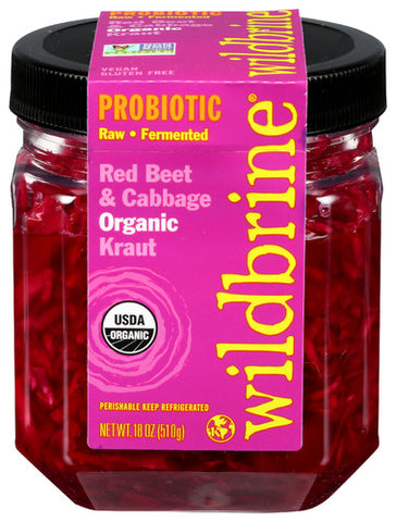 SAUERKRAUT RED BEET ORG - 18 OZ (Case of 6)