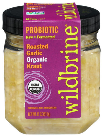 SAUERKRAUT RSTD GARLIC - 18 OZ (Case of 6)