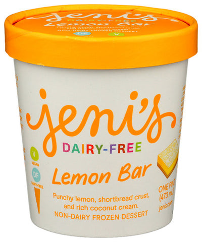 Ice Crm Lemon Bar Df - 16 OZ (Case of 8)