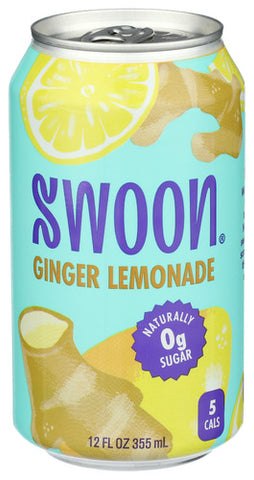 Lemonade Ginger Zero Sugr - 12 FO (Case of 12)