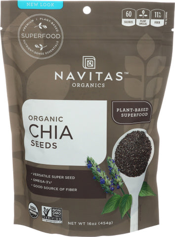 Seed Chia Org - 16OZ (case of 6)