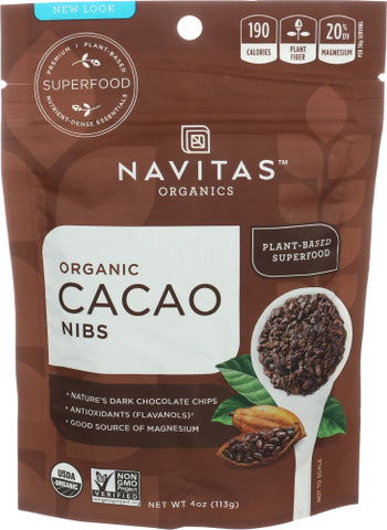 Cacao Nibs Org - 4OZ (case of 1)