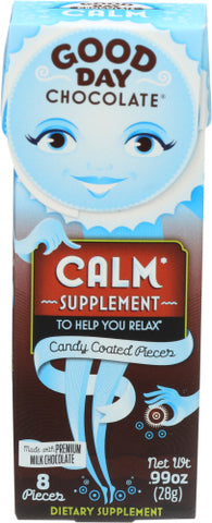 Supplement Calm Chocolate - 8 PC (Case of 12)