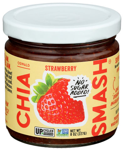 Jam Chia Strawberry - 8 OZ (Case of 6)