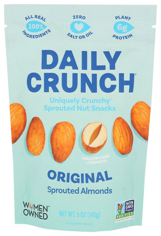 Almonds Sprouted - 4OZ (case of 6)