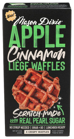 Waffles Liege Apl Cinmon - 8 OZ (Case of 10)