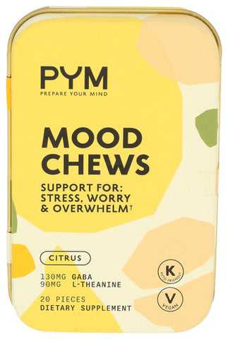 Chew Mood Citrus - 20PC (case of 8)