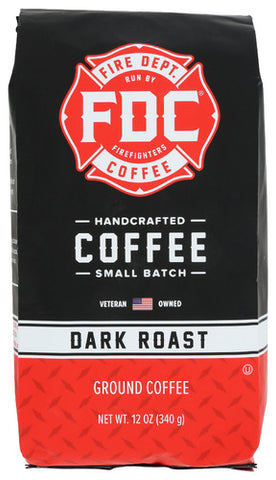 Coffee Grnd Dark Roast - 12 OZ (Case of 6)