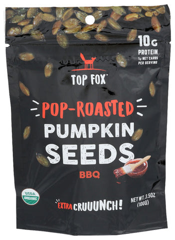 Seeds Pop Rstd Pmkn Bbq - 3.5 OZ (Case of 6)