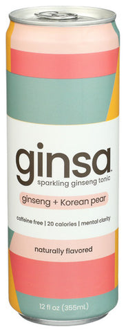 Water Tonic Gnsng Kor Pr - 12 FO (Case of 12)