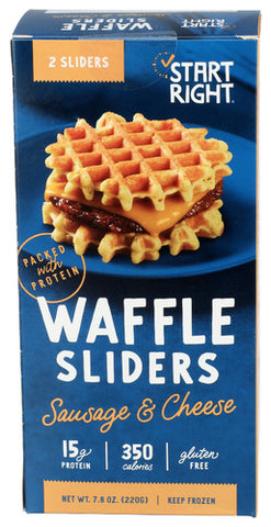 Waffle Slidr Sasg Cheese - 7.8 OZ (Case of 8)