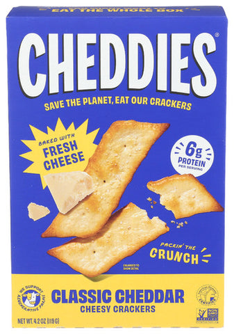 Crackers Classic Cheddar - 4.2OZ (case of 6)