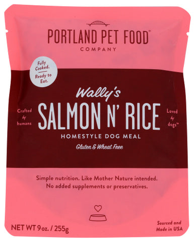 Dog Food Salmon And Rice - 9OZ (case of 8)