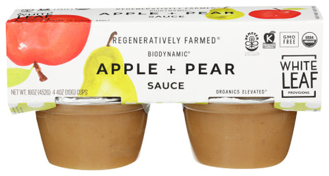 Applesauce Pear 4Pk - 16OZ (case of 6)