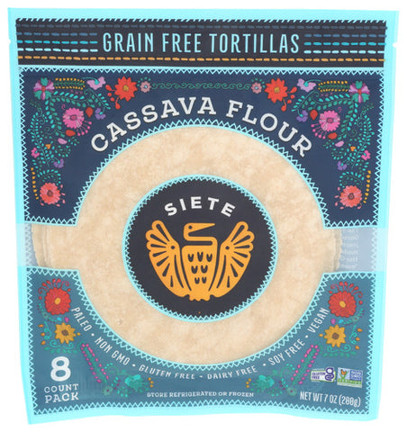 Tortilla Ccnt Cassava 8Pc - 7OZ (case of 12)